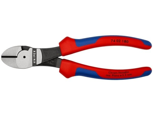 KNIPEX kraftsidavbitare 180 mm, comfort-grepp