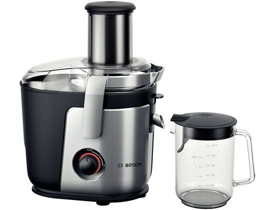 Bosch VitaJuice MES4000 - Juicemaskin - 1 kW - sølv/svart