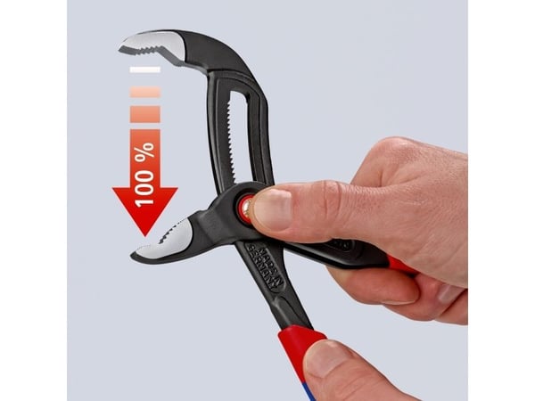 KNIPEX vandpumpetang Cobra QuickSet grå atramenteret 250 mm