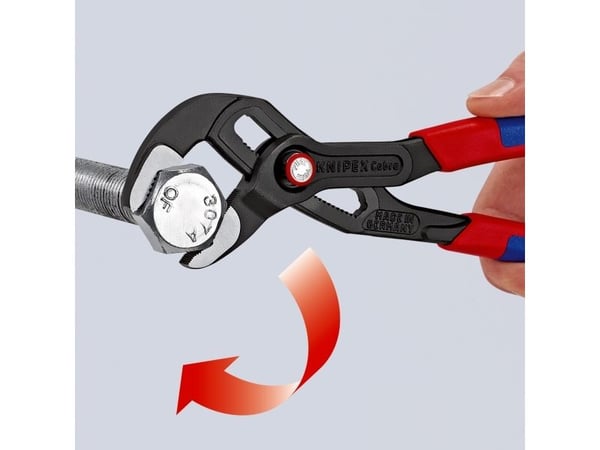 Knipex 87 22 250, Not-og-fjær-tang, 5 cm, 4,6 cm, Kromvanadiumstål, Blå, Rød, 250 mm