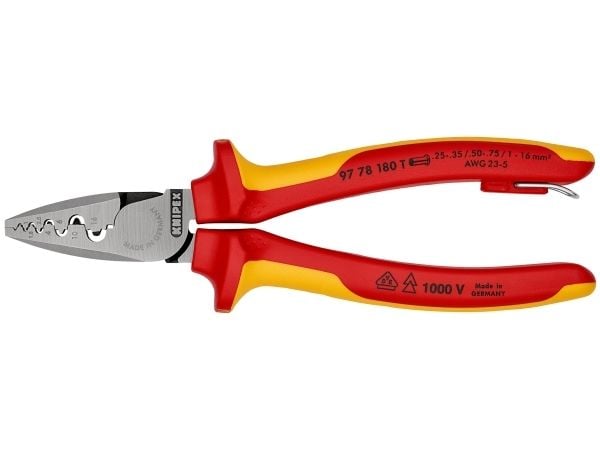 Knipex puristuspihdit kaapelihylsyille