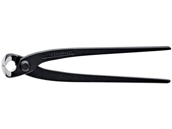 Knipex 99 00 220, Avnypa, 2,4 mm, Stål, Svart, 220 mm, 314 g