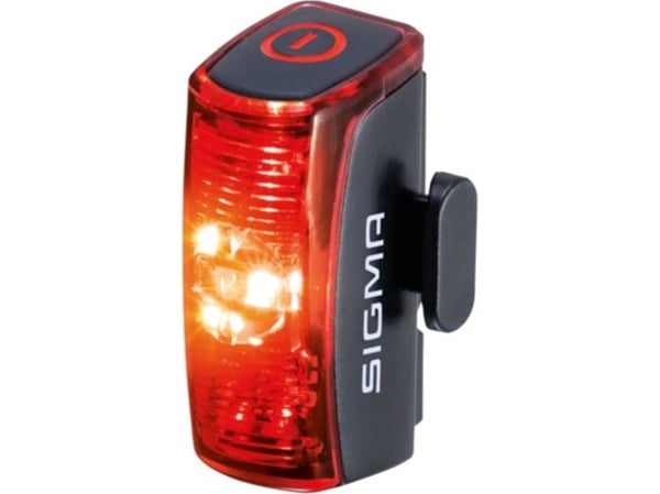 Sigma Sport INFINITY, Baklys, Rød, Plast, Silikon, IPX4, LED