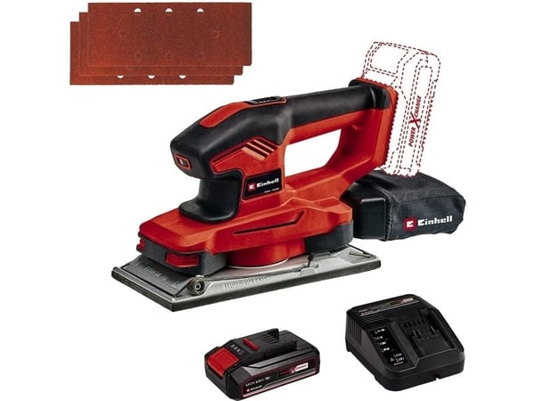 Einhell TE-DY 18 Li-Solo, Elektrisk skrutrekker, Pistolhåndtak, Sort, Rød, 4000 RPM, Batteri, 18 V - SOLO