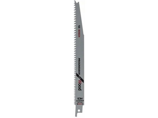 Bosch Progressor for Wood S 2345 X - Sagblad - for bløtt tre, ikke-slipende trematerialer - 2 deler - lengde: 200 mm - bredde: 19 mm