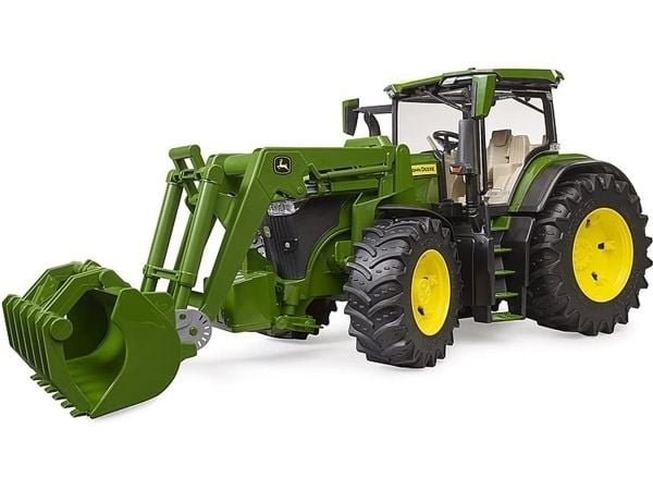 Bruder John Deere 7R 350 traktor med frontlaster leketøy
