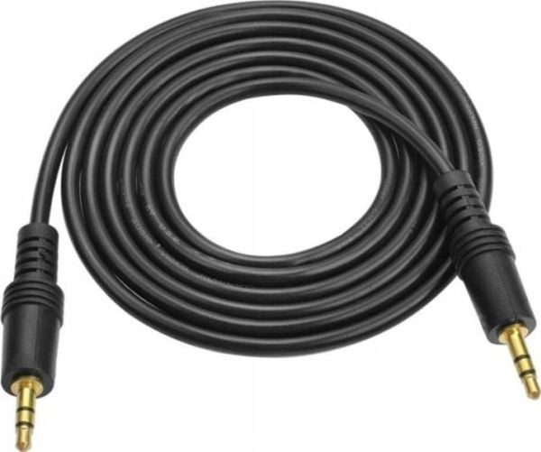 Libox Jack 3,5 mm til Jack 3,5 mm-kabel 5 m svart (LB0027)