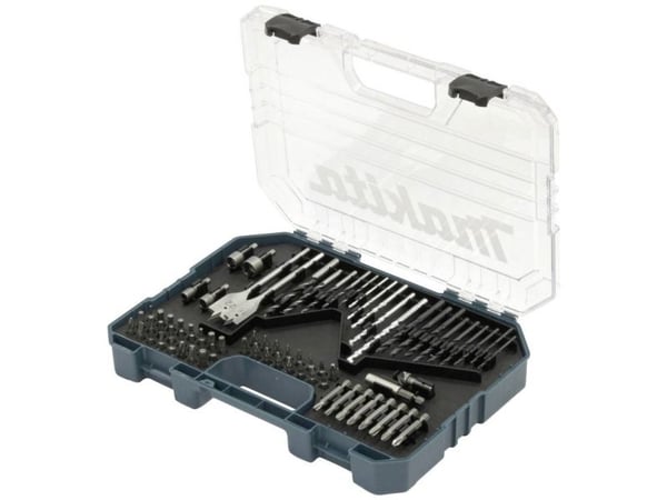 Makita - Spissett for skrutrekker - 75 deler - torx, phillips, pozidriv, hex, slot