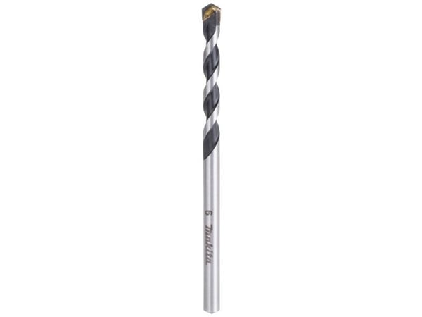 Makita - Bor - hammerbit - 6 mm - cylindrical - lengde: 100 mm