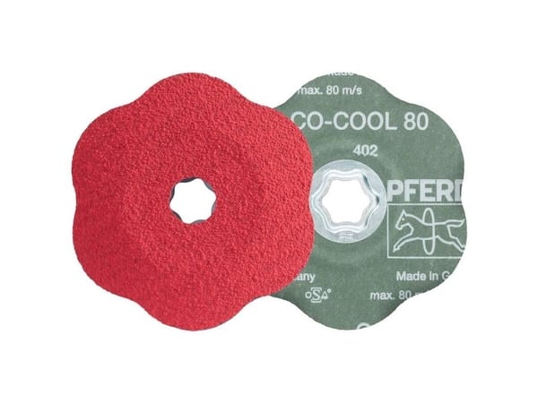 PFERD COMBICLICK fibre discs CONTOUR, 12,5 cm, 25 stykker