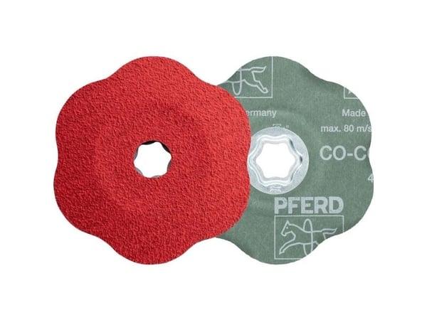 PFERD COMBICLICK fibre discs CONTOUR, 12,5 cm, 25 stykker