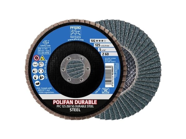 PFERD Z SG DURABLE STEEL, Terästä, 10 kpl