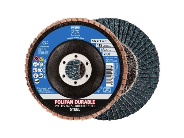 PFERD Z SG DURABLE STEEL, Terästä, 10 kpl