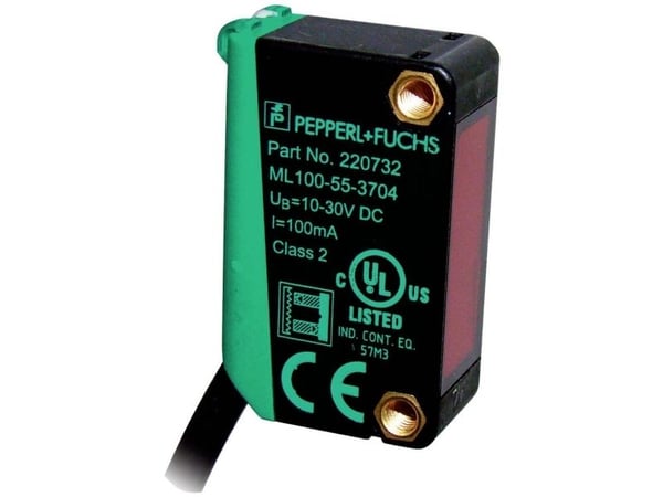 Pepperl+Fuchs Heijastava valokenno ML100-55-3704 220732 10 - 30 V/DC 1 kpl