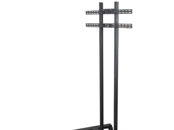 B-TECH BT8503 - Stativ - for flatpanel - svart - skjermstørrelse: inntil 50" - plassering på gulv