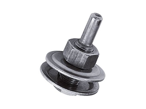 wolfcraft GmbH 2117000, Skaft-hållare, for sanding and polishing discs without shank, 1 styck, 1,3 cm, 8 mm