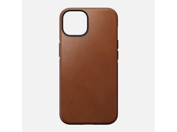 Nomad Modern, Suojus, Apple, iPhone 14, 15,5 cm (6.1"), Ruskea
