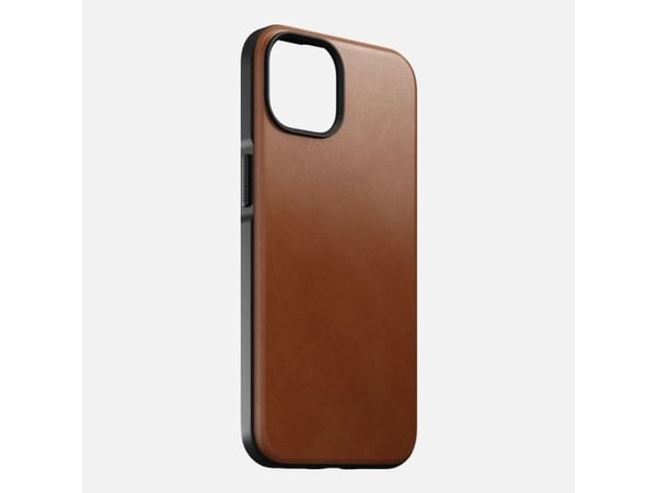 Nomad Modern, Suojus, Apple, iPhone 14, 15,5 cm (6.1"), Ruskea