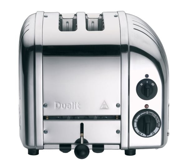 Dualit New Gen 2S, 2 skiver, Sølv, Rustfritt stål, 260 mm, 220 mm, 210 mm
