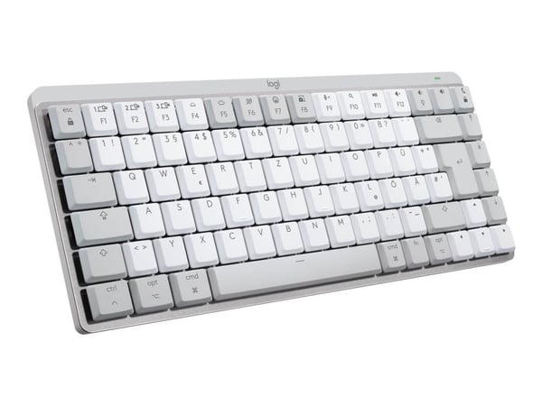 Logitech Master Series MX Mechanical Mini for Mac - Tastatur - bakbelysning - trådløs - Bluetooth LE - QWERTY - US International - tastsvitsj: Tact...