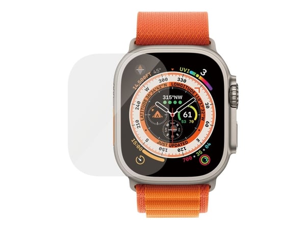 PanzerGlass™ | Skjermbeskytter for smartklokke - glass - Krystallklar | Apple Watch Ultra (49 mm)