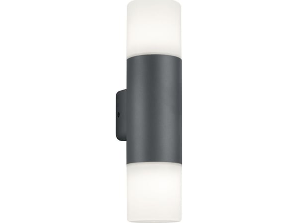 Trio utendørs vegglampe til fasade grafitt Trio HOOSIC 224060242
