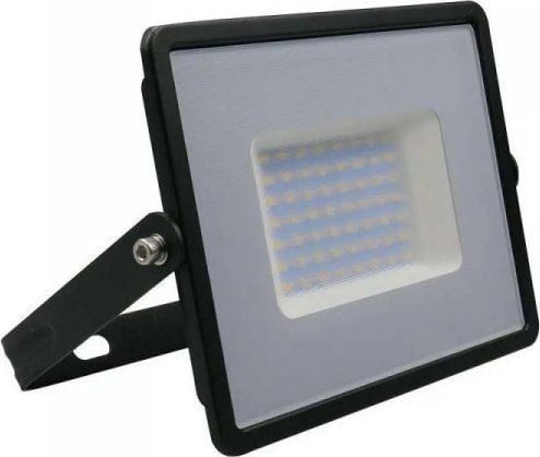 V-tac 50W LED-projektør, E-serien, svart hus, 6500K