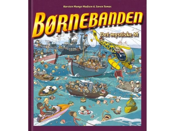 Barnebanden – Det mystiske M | Karsten Mungo Madsen & Søren Tomas | Språk: Dansk