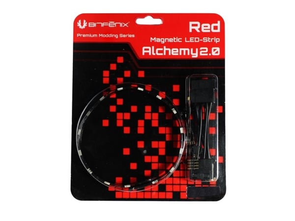 BitFenix Alchemy 2.0 - Systemhusbelysning (LED) - rød - 60 cm
