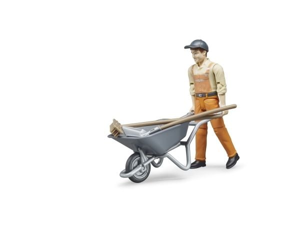 Bruder Figure set municipal worker toy
