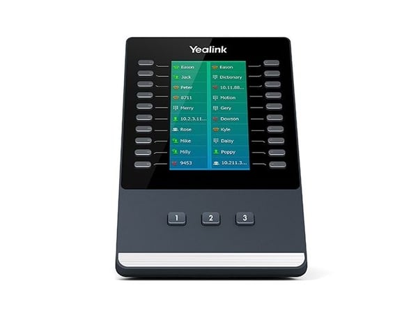 Yealink EXP50 - Tastutvidelsesmodul for VoIP-telefon - for Yealink SIP-T52S, SIP-T54S, SIP-T56A, SIP-T58A, SIP-T58V
