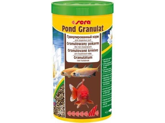 sera Pond Mix Royal, Damfisk, Tørr fiskemat, Mix, Vitamin A, Vitamin B1, Vitamin B2, Vitamin C, Vitamin D3, Vitamin E, Stor, Medium, Liten (fingerb...