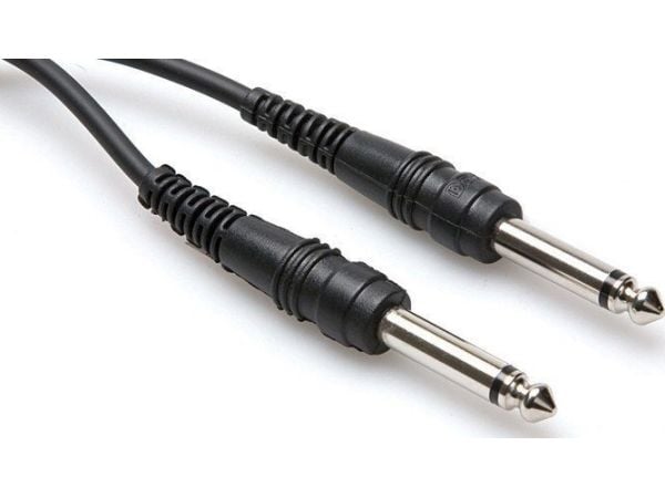 Hosa Technology CPP-103, 6,35mm, Hanstik, Hanstik, 0,91 m, Sort