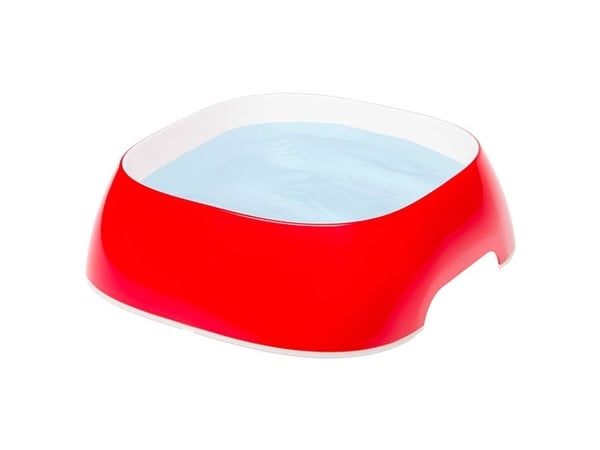 Ferplast GLAM LARGE skål 1,2L RØD