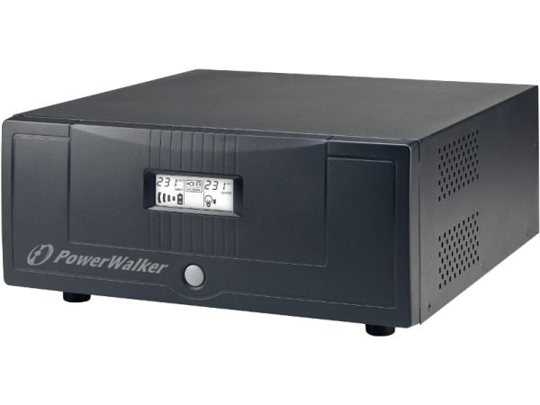 PowerWalker Inverter 1200 PSW - UPS - AC 230 V - 840 Watt - 1200 VA - lähtöliittimet: 1 - musta