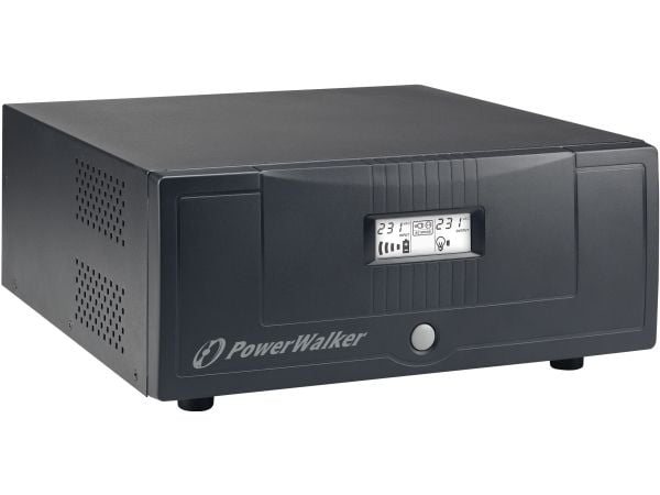 PowerWalker Inverter 1200 PSW - UPS - AC 230 V - 840 Watt - 1200 VA - lähtöliittimet: 1 - musta