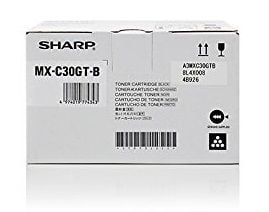 Sharp MX-C30GT-B - Svart - original - tonerpatron - for Sharp MX-C250F, MX-C300W, MX-C301W