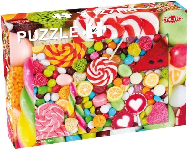 Tactic Candy Bonanza! 56 pcs, 56 kpl, Taide, 4 vuosi/vuosia