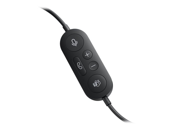 Microsoft Modern USB-C Headset for Business - Hodesett - on-ear - kablet - USB-C - svart - Certified for Microsoft Teams