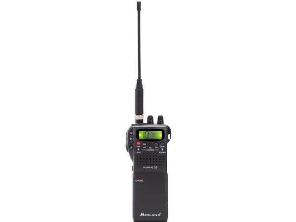 Midland C1267, Profesjonell mobilradio (PMR), 40 kanaler, 26.565 - 27.99125 MHz, AA, 70 mm, 140 mm