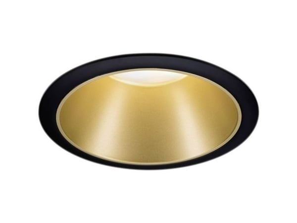 Paulmann upotettava valaisin Cole Coin 3gang LED 1x6.5W 2700K 230V Musta/Kulta-Mat /Muovi