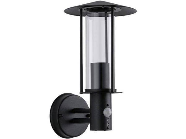 Paulmann 94396, Vegglys, Grå, Glass, Metall, IP44, Fasade, I
