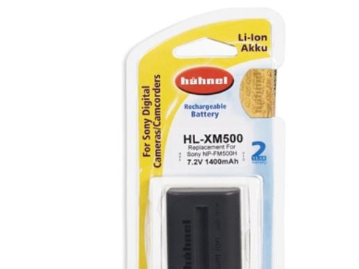 Hahnel HL-XM500, 1500 mAh, 7,2 V, Lithium-Ion (Li-Ion) Hahnel HL-XM500, 1500 mAh, 7,2 V, Lithium-Ion (Li-Ion)