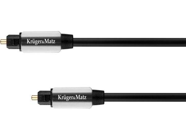 Kabel Kruger &amp; Matz Toslink - Toslink 0.5m svart (KM0318)