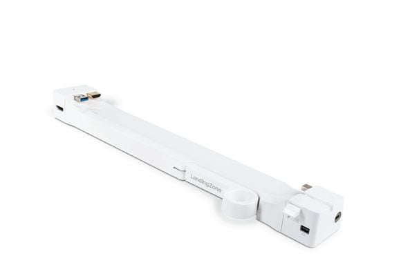 Landing Zone DOCK Express, Kabel, Thunderbolt, USB Type-A, Vit, Kensington, Energiljus