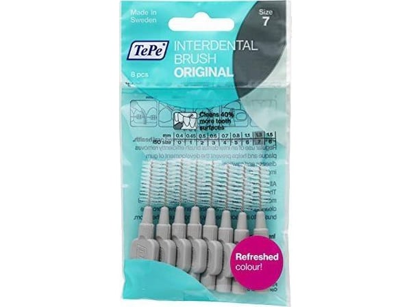 Interdentalborstar Normal 1,3 mm grå (8 st.)