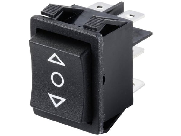 TRU COMPONENTS TC-9957468 Keinukytkin R5-SP3072 250 V/AC 16 A 2 x (On)/Off/(On) Hetkellinen/0/Painike 1 kpl TRU COMPONENTS TC-9957468 Keinukytkin R5-SP3072 250 V/AC 16 A 2 x (On)/Off/(On) Hetkellinen/0/Painike 1 kpl