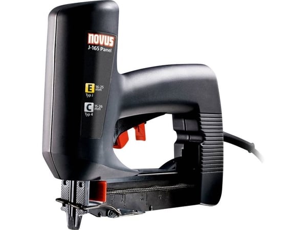 Novus Tools J 165 panel 110033041 elektrisk stiftemaskin, stiftetype 4, stiftelengde 15–26 mm