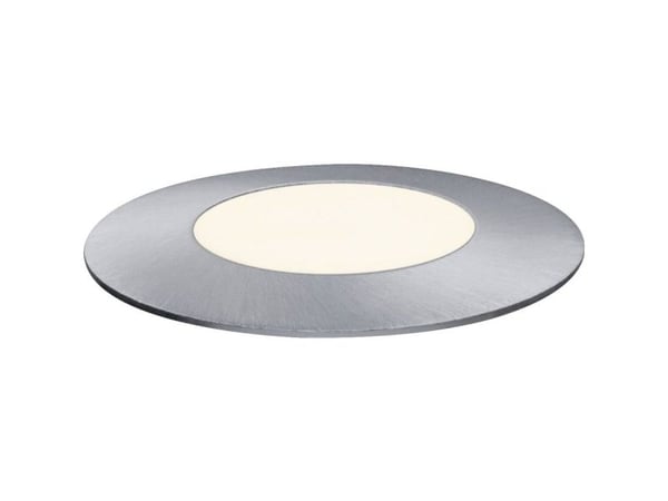 Paulmann 939.51, Gulvlys, Sort, Sølv, Plast, Rustfritt stål, IP65, Fasade, III