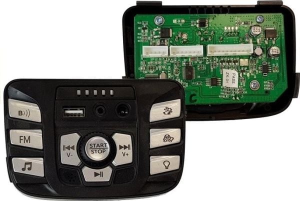 Lean Cars musikpanel til barnas elbil S2588